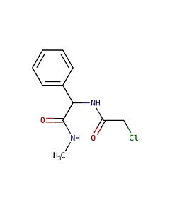 Astatech 2-(2-CHLOROACETAMIDO)-N-METHYL-2-PHENYLACETAMIDE, 95.00% Purity, 0.25G